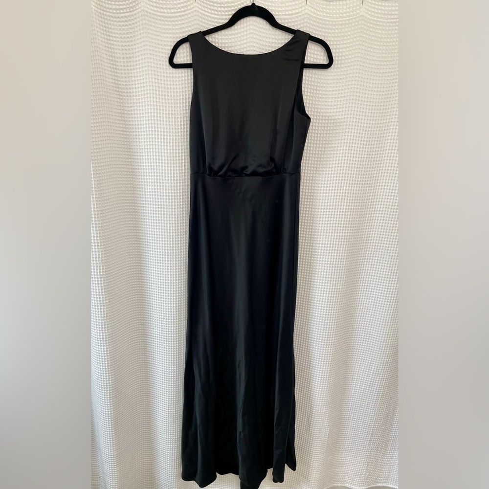 BHLDN Beckett Black Sleeveless Maxi Dress